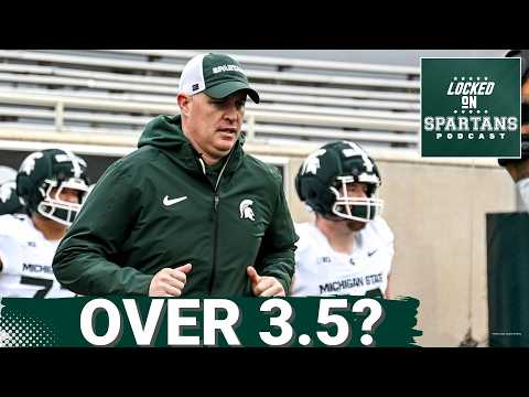 OVER/UNDER: Will Michigan State football SMASH win expectations?; Where Spartans got BETTER