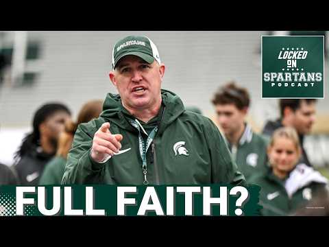 CONFIDENCE: Michigan State football future With Pat Fitzgerald PROMISING? Big Ten transforming