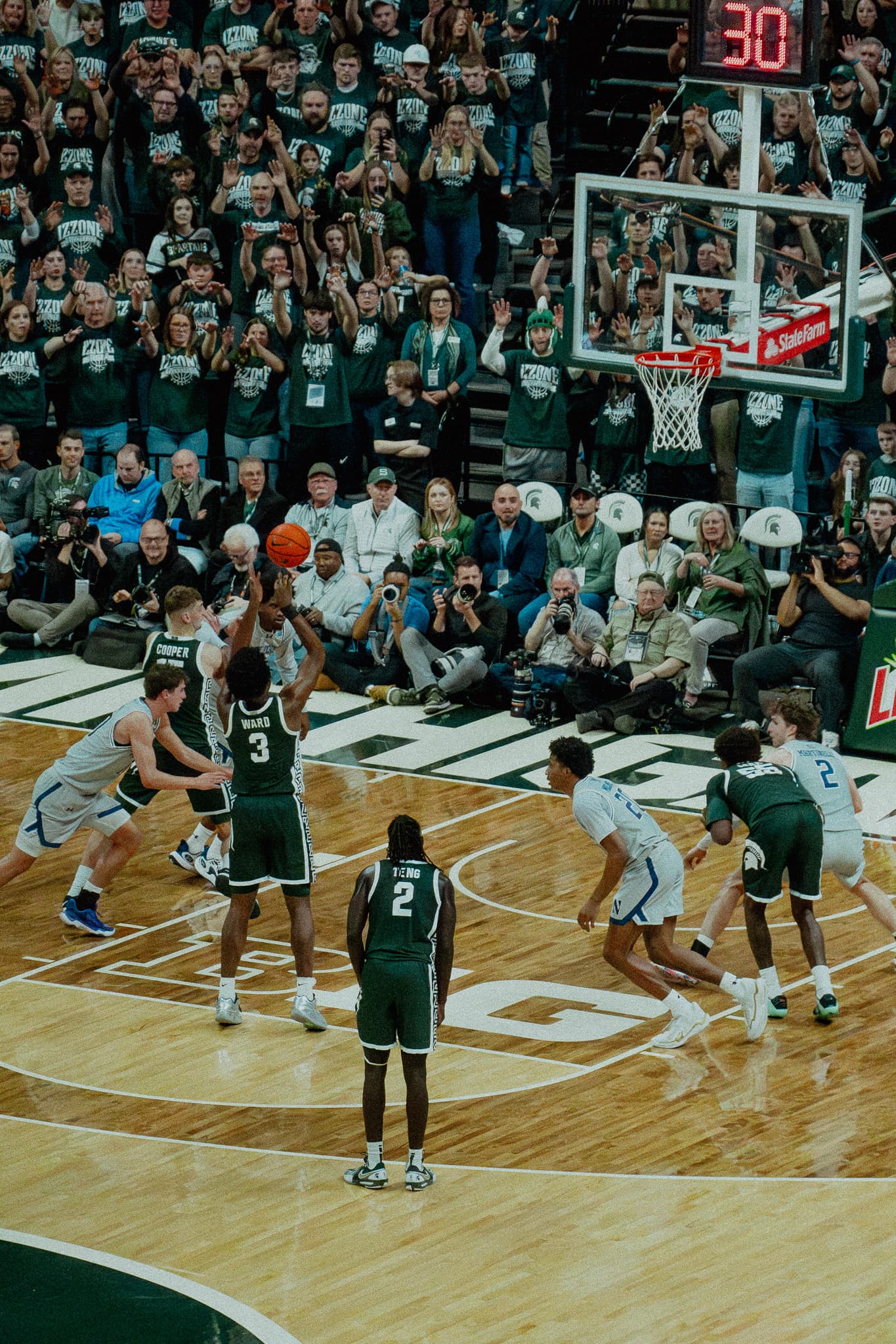 Michigan State stays steady to secure 76-66 win over Northwestern