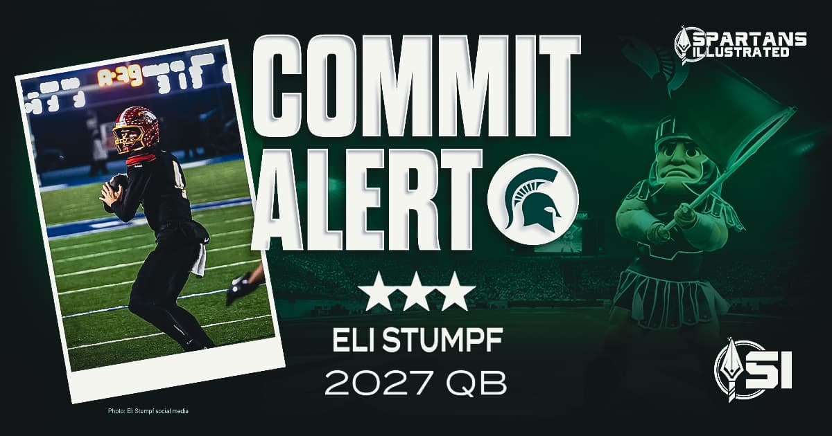 Ohio 2027 three-star QB Eli Stumpf commits to Michigan State 