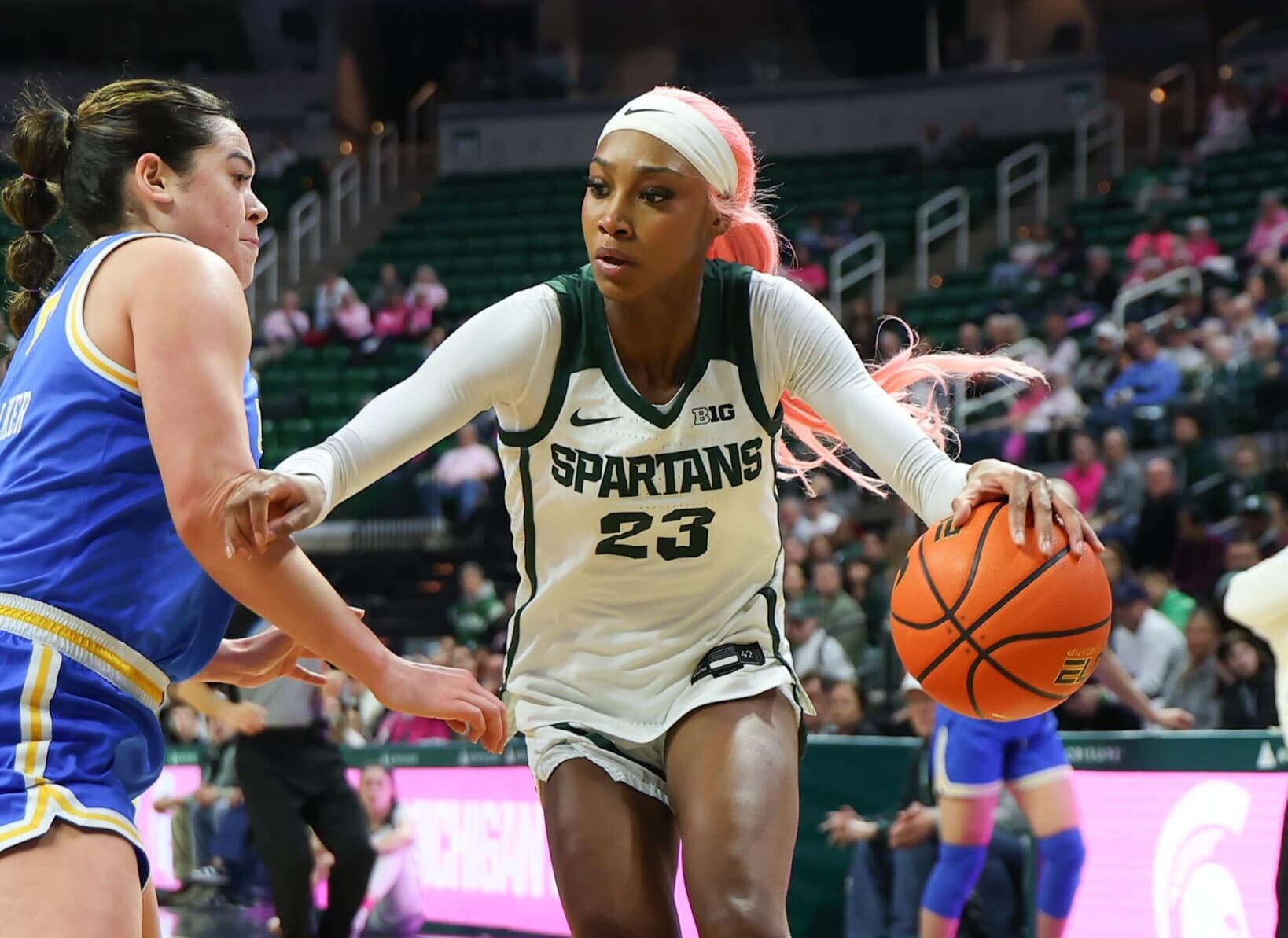 No. 13 Michigan State Women's Basketball Falls to No. 2 UCLA, 86–63
