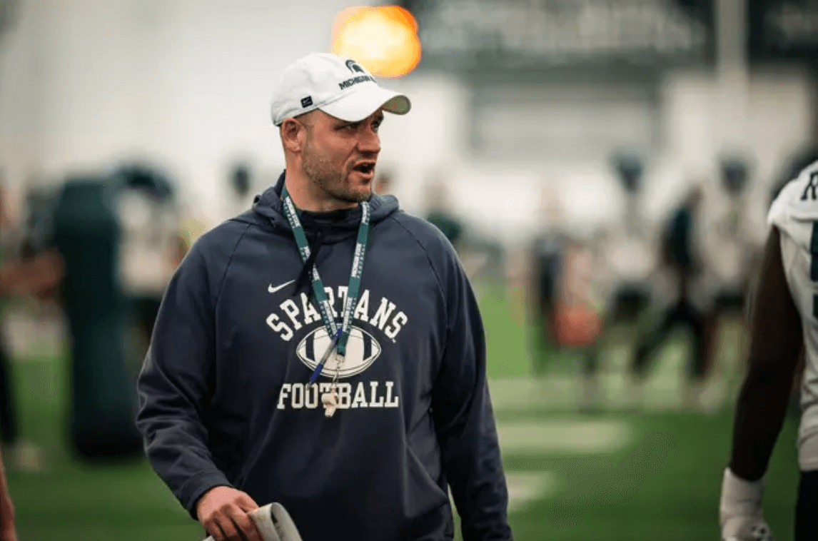 Reset and Rebuild: Nick Tabacca’s path to MSU and his vision for the Spartans’ O-line