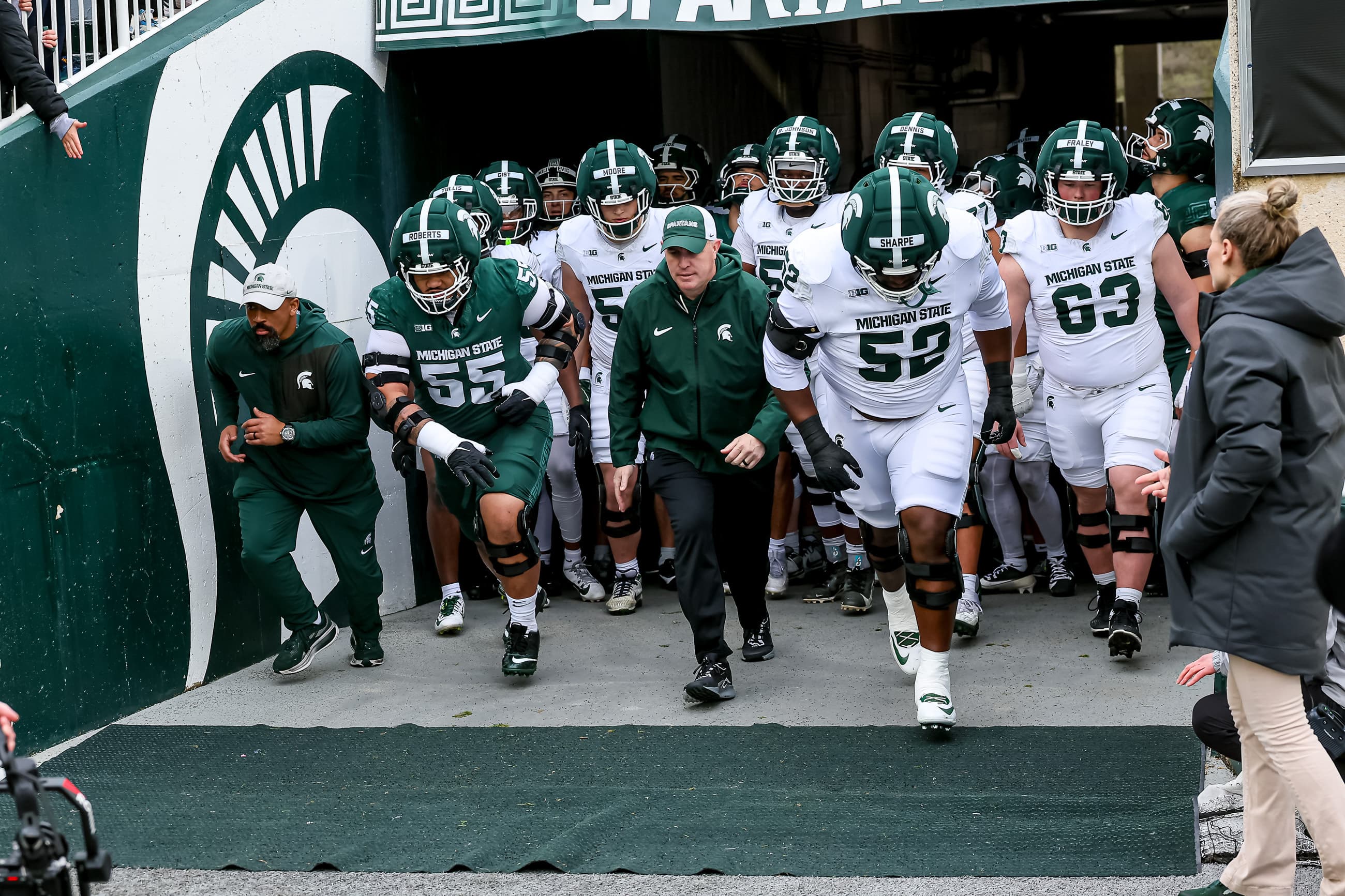 Andrew Bindelglass earns long-awaited promotion to Michigan State Rush Ends Coach