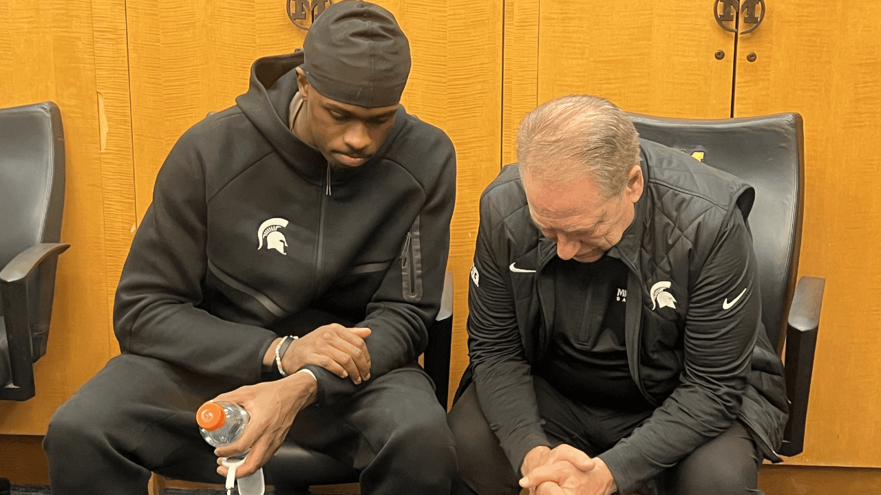Tom Izzo sees fight, fixable mistakes in Spartans’ loss at Michigan