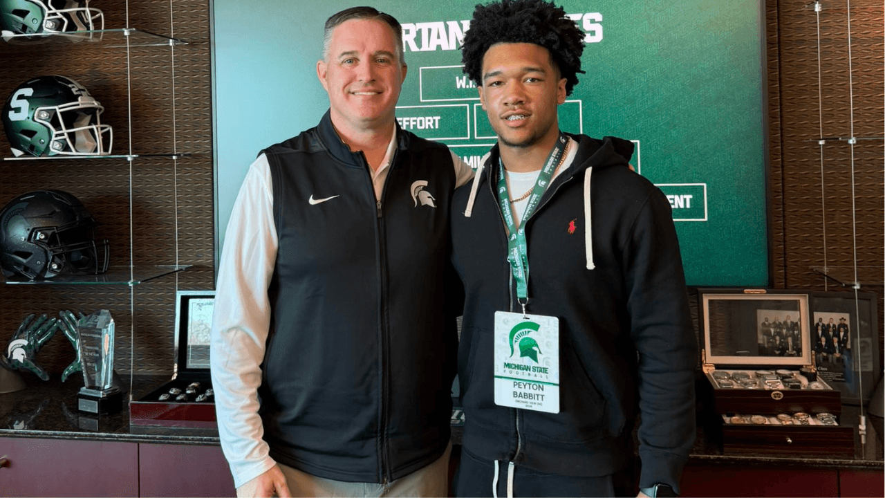 Michigan State receives PWO commitment from 2026 QB Peyton Babbitt