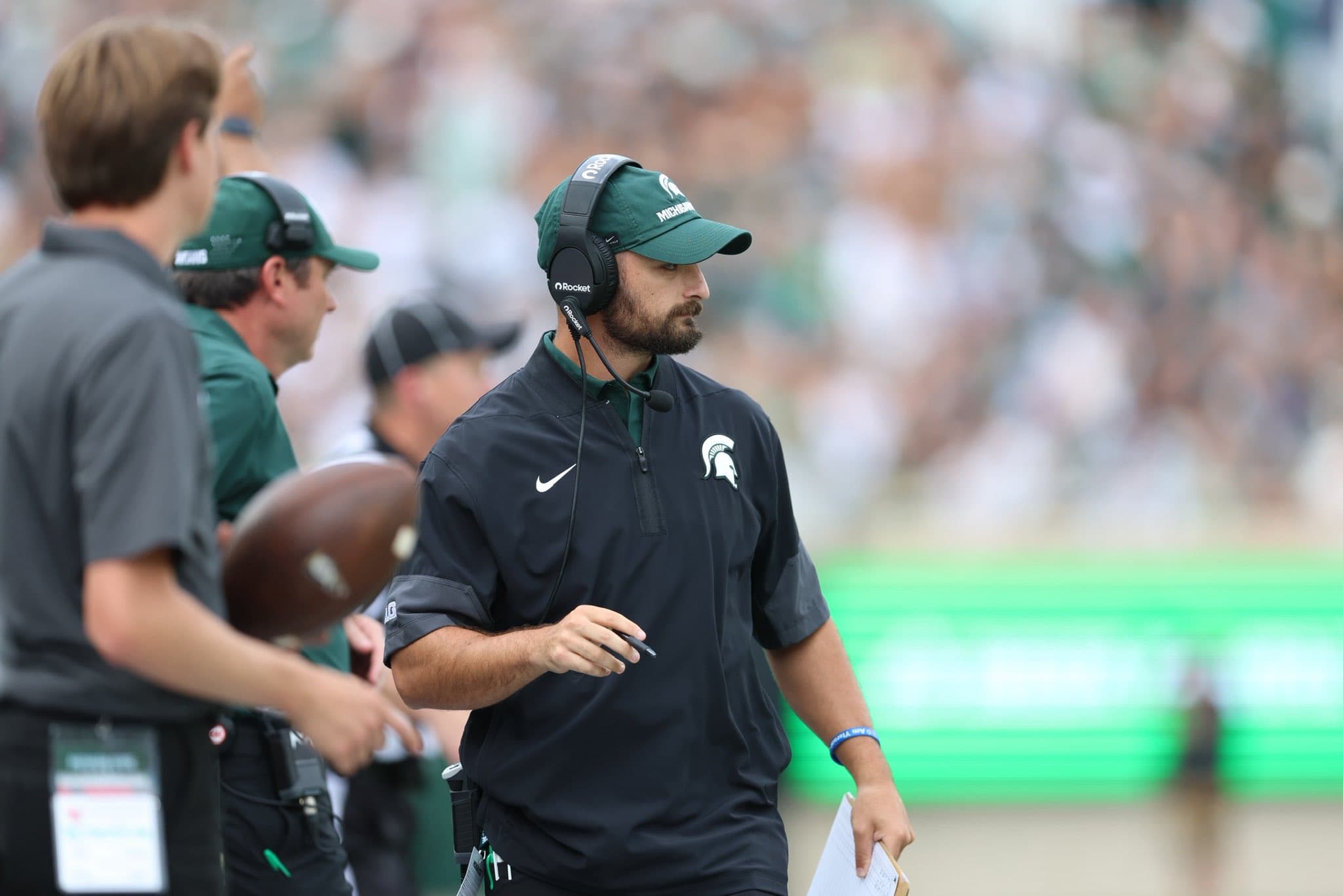 Michigan State promotes Andrew Bindelglass to rush ends coach