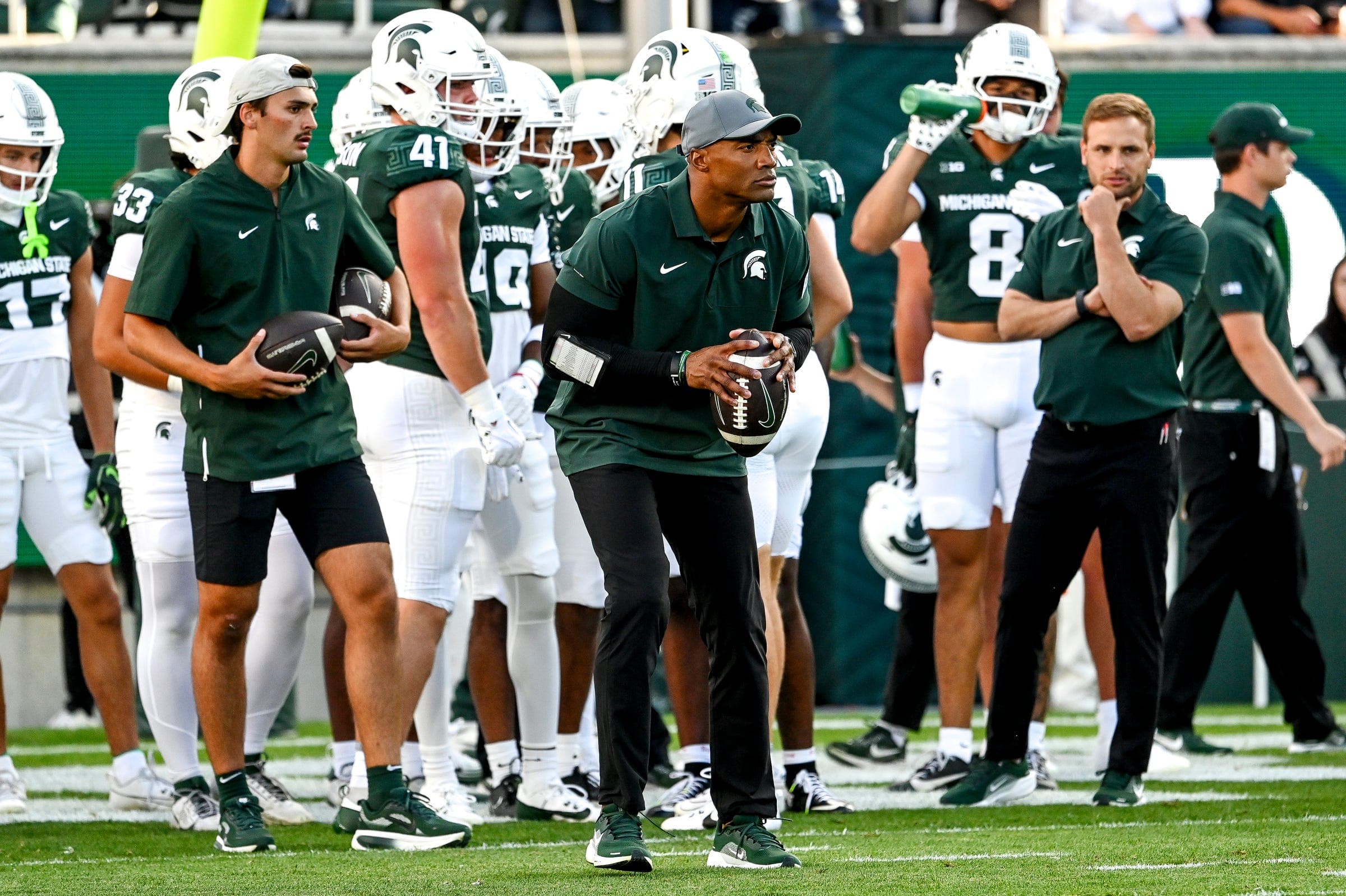 Pat Fitzgerald to retain safeties coach James Adams at Michigan State
