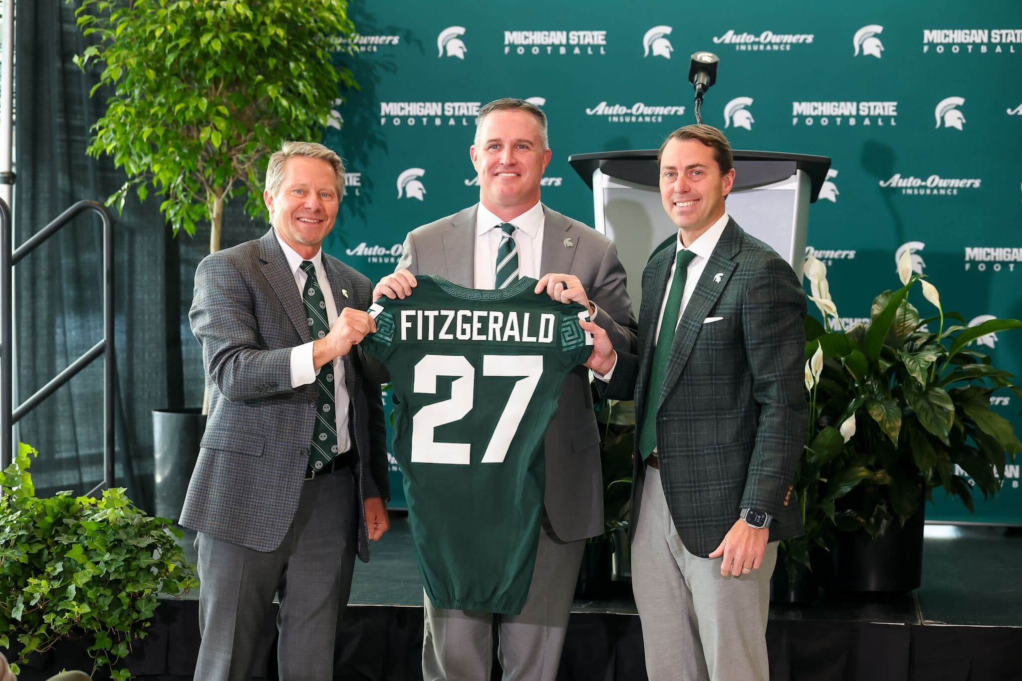 Michigan State head coach Pat Fitzgerald finalizes his first staff in East Lansing